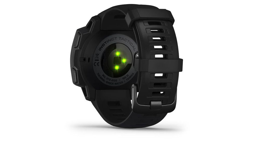 Garmin Instinct Tactical GPS Watch, Black, 010-02064-70