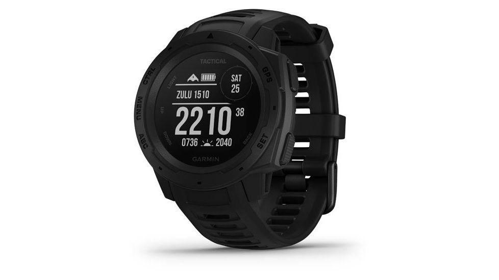 USED Garmin Instinct Tactical GPS Watch, Black, 010-02064-70, EDEMO1