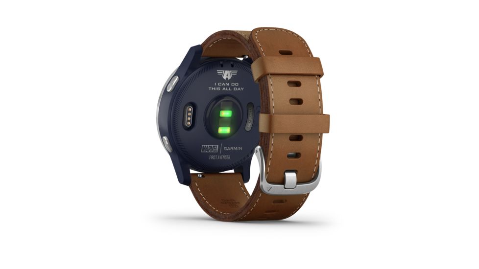Garmin Legacy Hero Series, First Avenger Watch, Brown/Black, Large, 010-02174-41