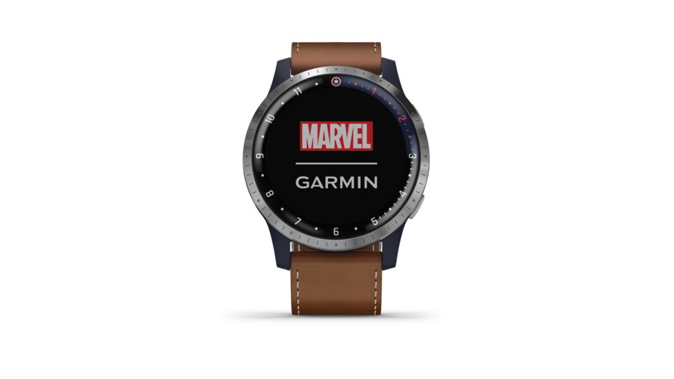 Garmin Legacy Hero Series, First Avenger Watch, Brown/Black, Large, 010-02174-41