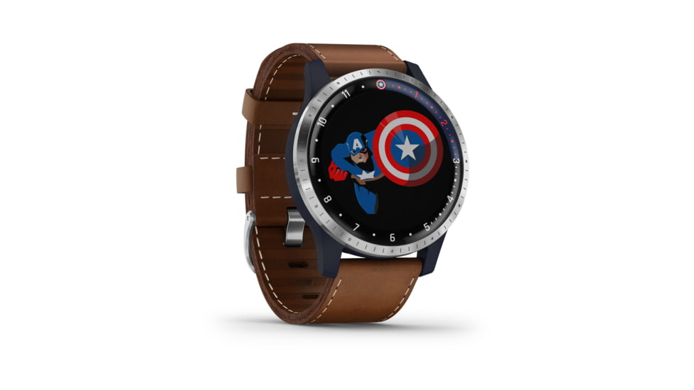 Garmin Legacy Hero Series, First Avenger Watch, Brown/Black, Large, 010-02174-41