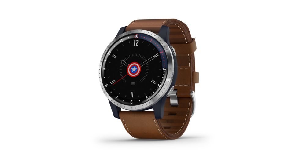 Garmin Legacy Hero Series, First Avenger Watch, Brown/Black, Large, 010-02174-41
