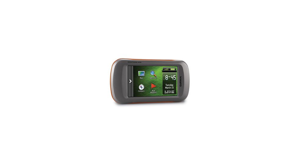 Garmin Montana 650 Landscape Position
