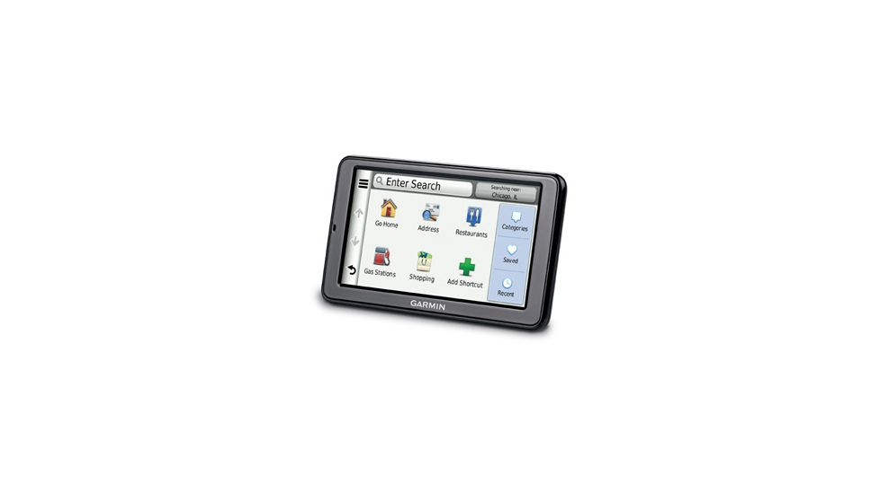 Opplanet Garmin nuvi 2555LT Search Screen View