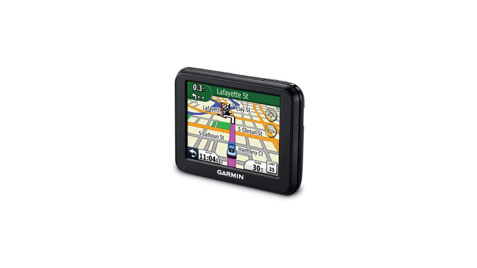 Opplanet Garmin nuvi 30 Angle Image of Map