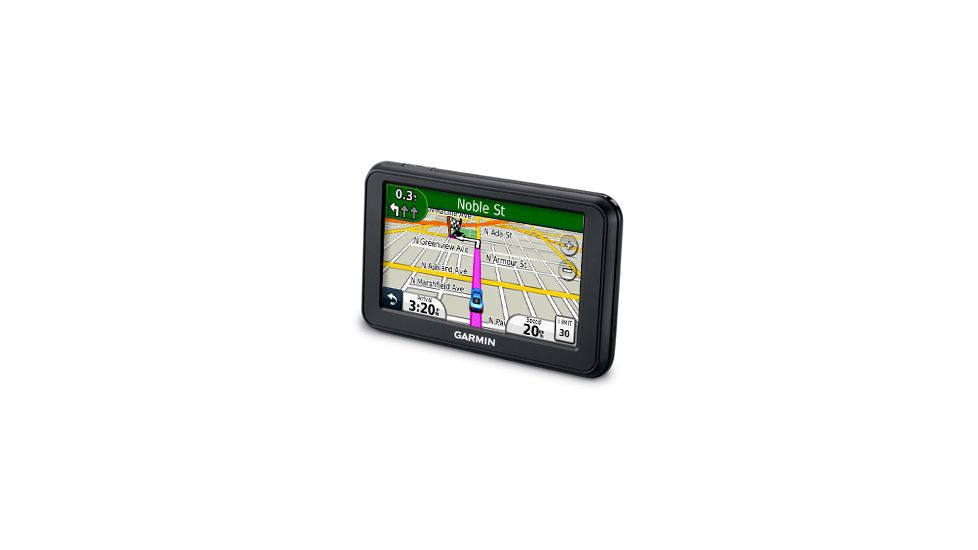 Opplanet Garmin nuvi 40 Angle Image of Map
