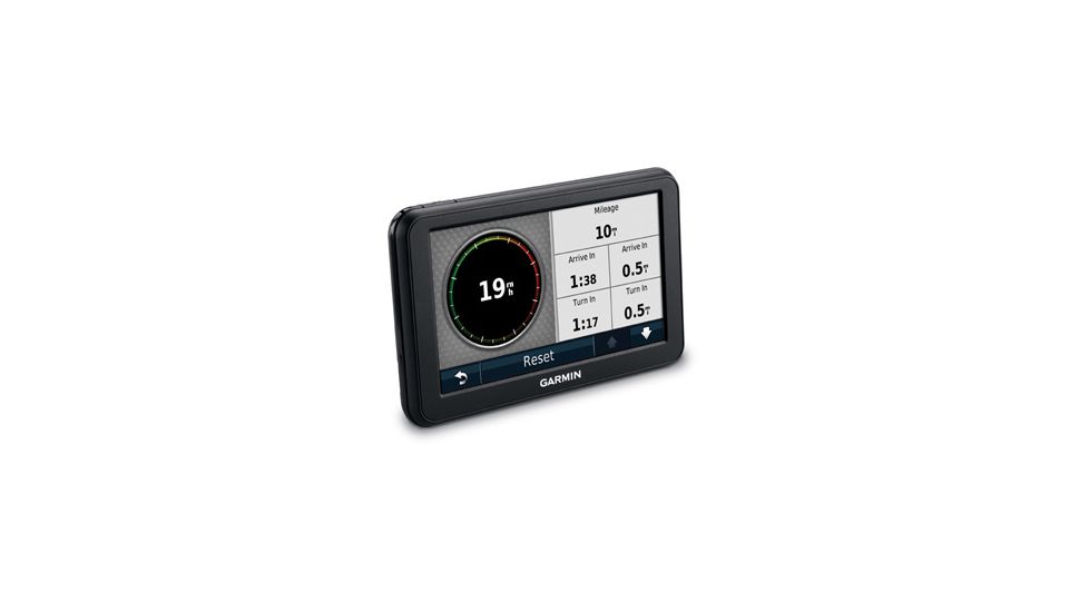 Opplanet Garmin nuvi 40 Angle Image of Mileage And Time