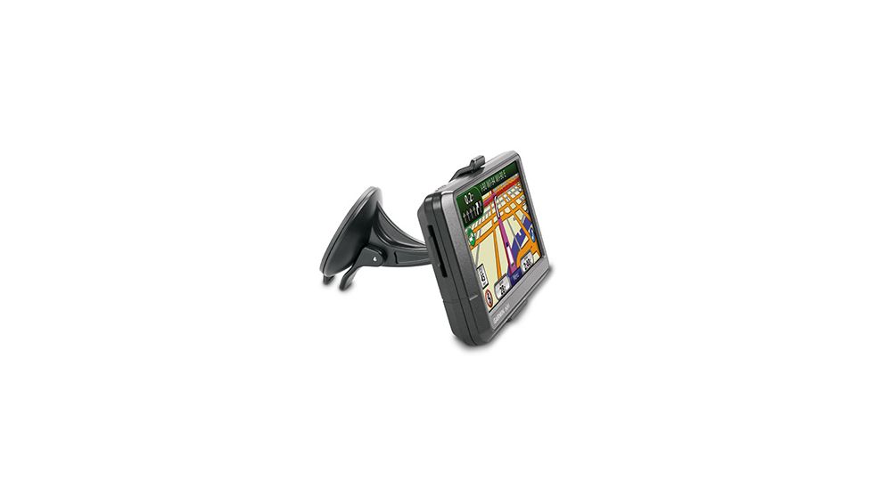 Garmin Nuvi 465 LMT GPS 010-00786-01 Side with Mount