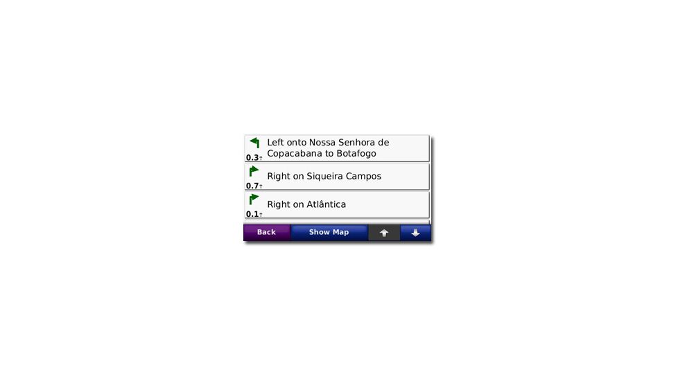 Garmin On the Road Maps GPS City Navigator® Brazil NT
