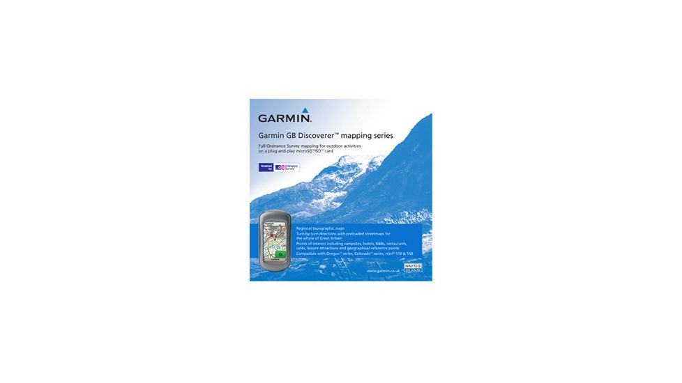 Garmin On the Trail Maps GPS GB Discoverer-South Highlands 010-C0997-00 w/ Free S&amp;H