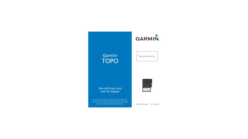 Garmin On the Trail Maps GPS TOPO Canada - South BC 010-C0939-00 w/ Free S&amp;H