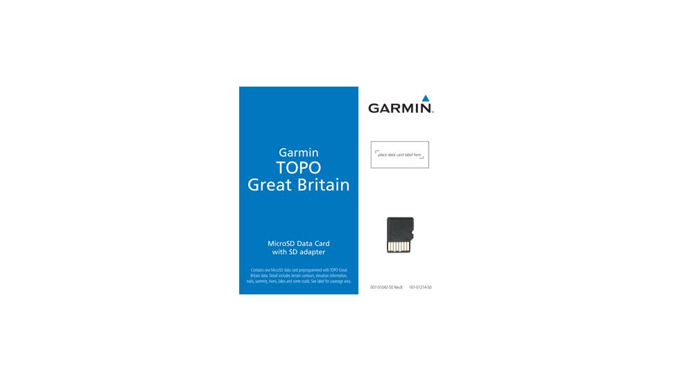 Garmin On the Trail Maps GPS TOPO Great Britain - Scotland 010-C0926-00 w/ Free S&amp;H