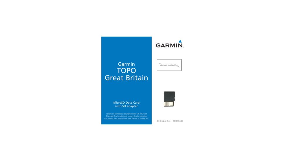 Garmin On the Trail Maps GPS TOPO Great Britain - Southern England &amp; Wales 010-C0928-00 w/ Free S&amp;H