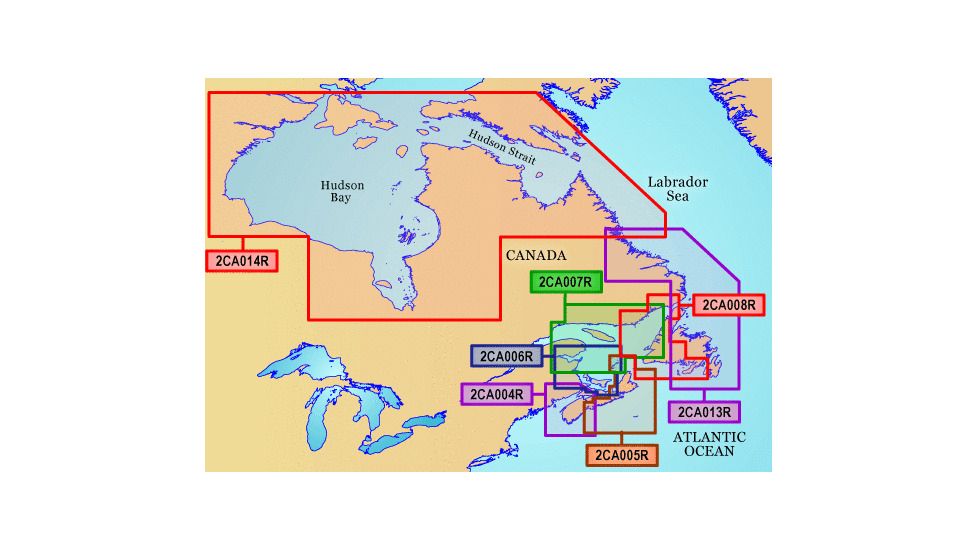 Garmin On The Water GPS Cartography BlueChart g2: Canada East Map w/ Free S&amp;H