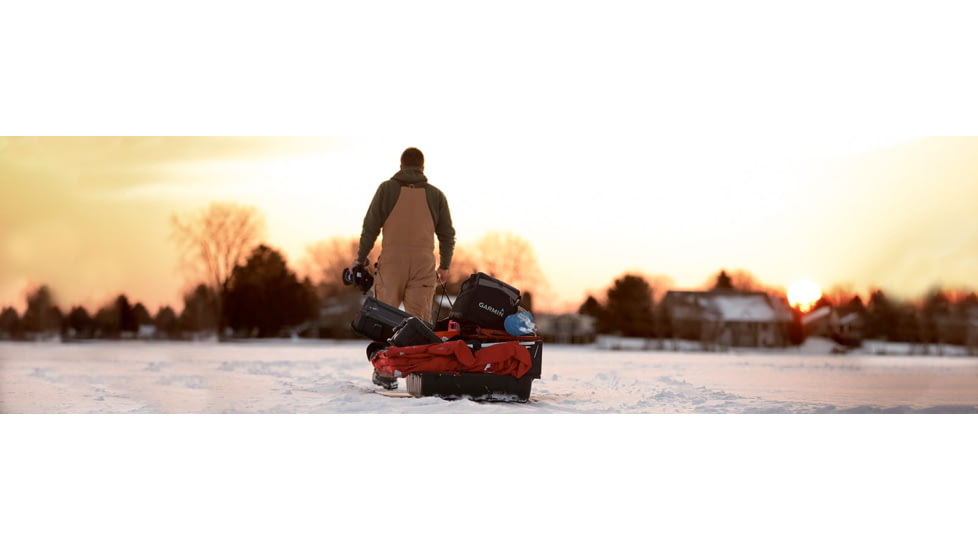 Garmin Panoptix PS22 Ice Fishing Bundle, Black, 010-02334-20