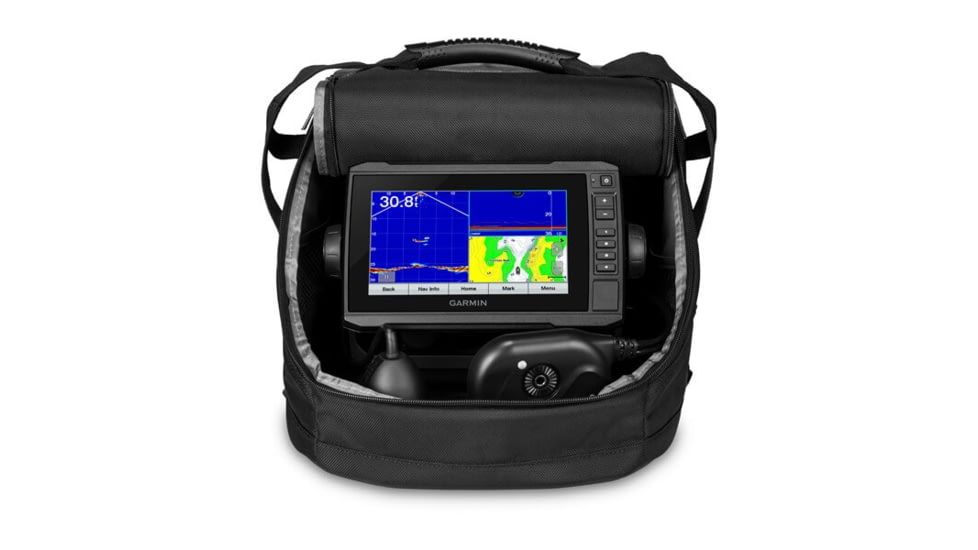 Garmin Panoptix PS22 Ice Fishing Bundle, Black, 010-02334-20