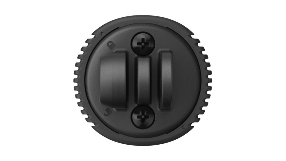 Garmin Quarter-Turn to Friction Flange Mount Adapter, Black 010-12494-00