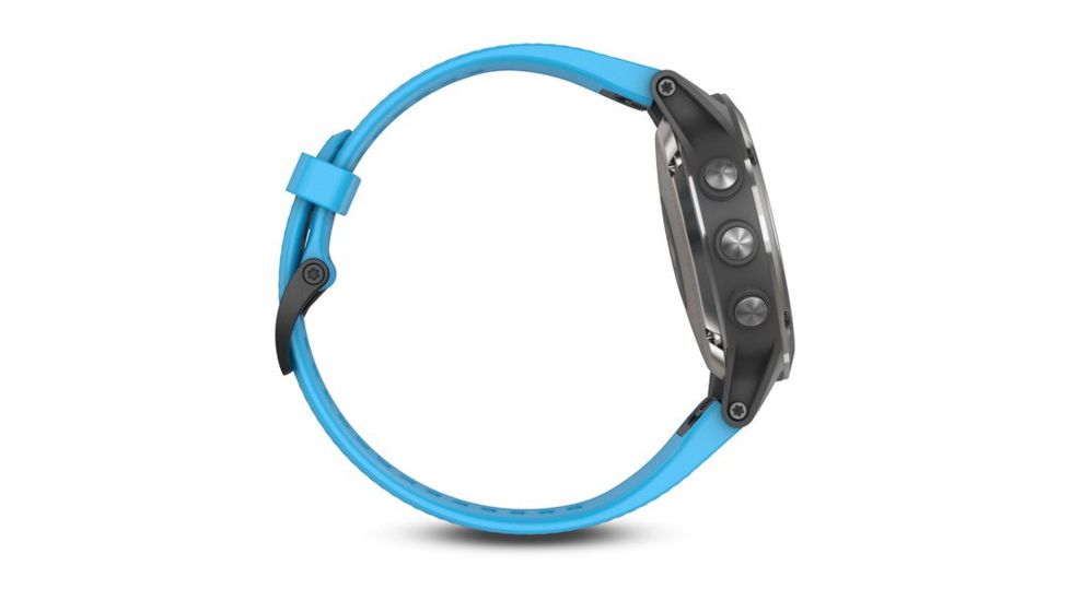 Garmin Quatix 5, GPS Watch, WW, Silicone, Blue 010-01688-40