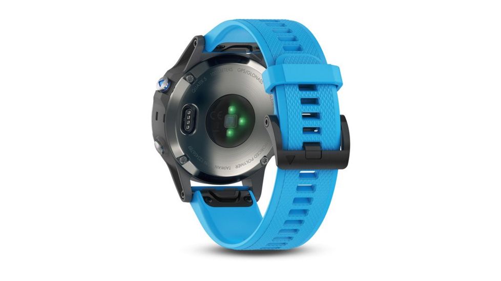 Garmin Quatix 5, GPS Watch, WW, Silicone, Blue 010-01688-40