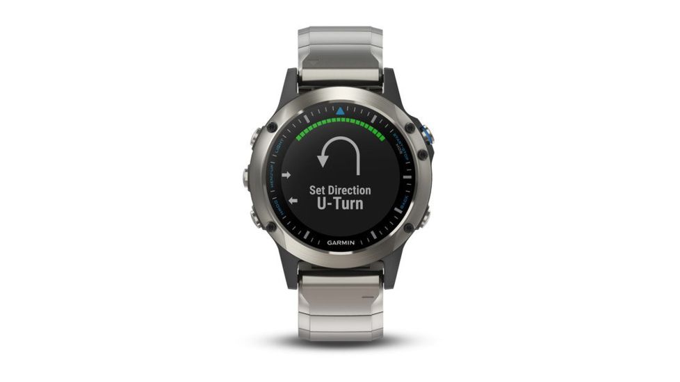 Garmin Quatix 5, Sapphire, GPS Watch, NA, Metal 010-01688-41