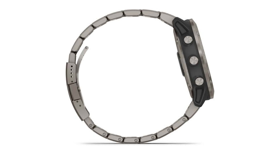 Garmin Quatix 6X Solar 51mm, Titanium w/Ti Band, Gray, 010-02157-30