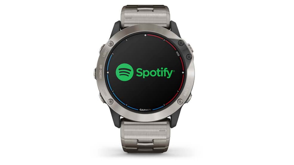 Garmin Quatix 6X Solar 51mm, Titanium w/Ti Band, Gray, 010-02157-30