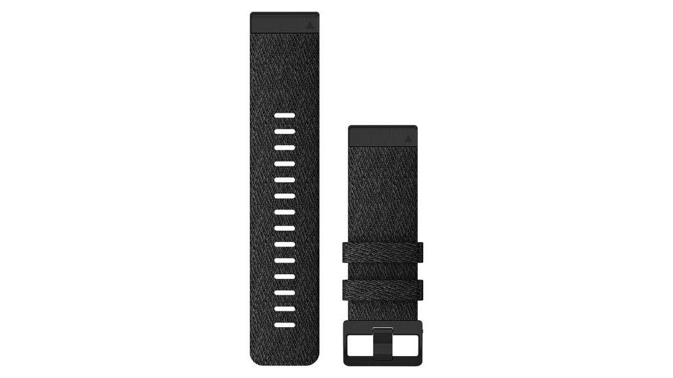 Garmin Quick Fit 26 Watch Band, Heathered Black Nylon, 26 mm, 010-12864-07