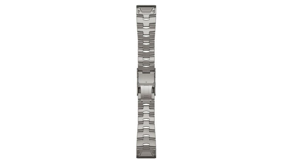 Garmin Quick Fit 26 Watch Band, Vented Titanium Bracelet, 26 mm, 010-12864-08