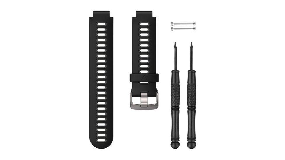 Garmin Replacement Band, Forerunner 735XT, Black/Gray 010-11251-0K