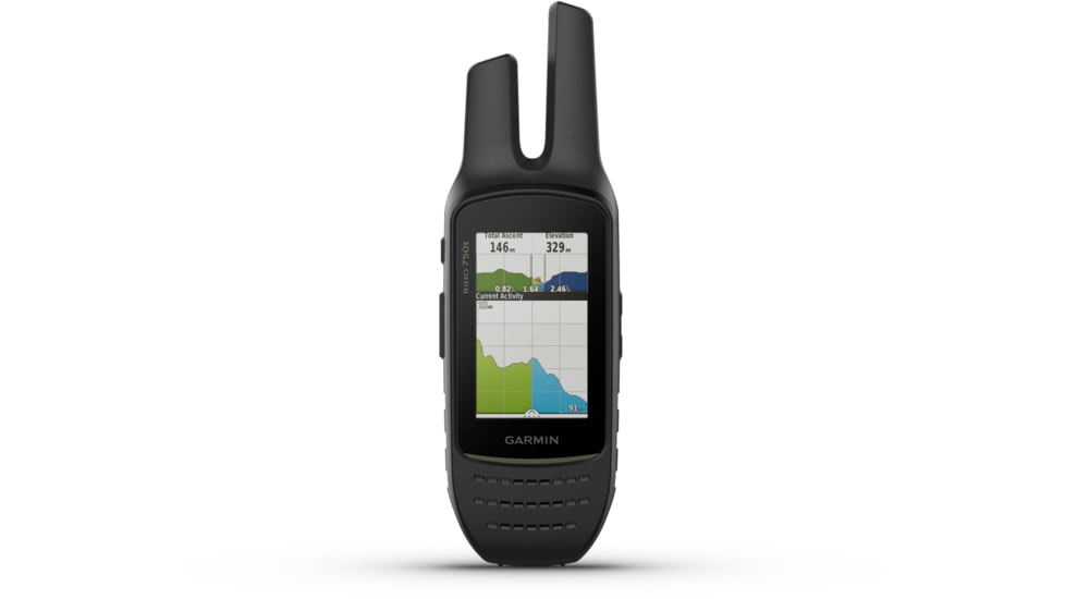 Garmin Rino 750t 2-Way Radio/GPS Navigator w/Touchscreen and TOPO Mapping, 010-01958-30