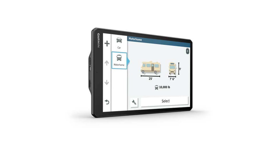 Garmin RV 1090 10in GPS Navigator, Black, 010-02425-05