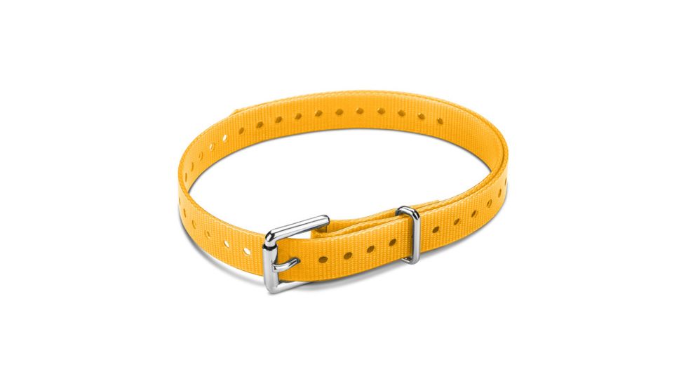 Garmin Square Buckle Collar Strap, 3/4in, Yellow 010-11870-04