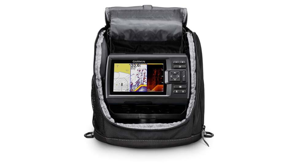 Garmin STRIKER Vivid 5cv Ice Fishing Bundle, Black, 010-02551-04