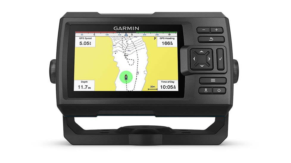 Garmin STRIKER Vivid 5cv Ice Fishing Bundle, Black, 010-02551-04