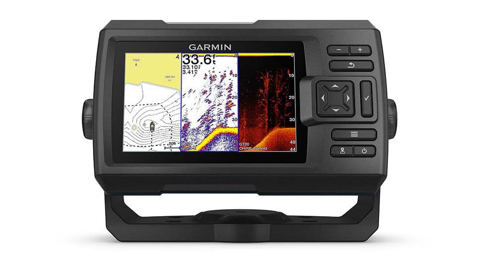 Garmin STRIKER Vivid 5cv Ice Fishing Bundle, Black, 010-02551-04