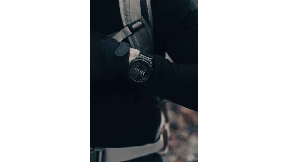 Garmin Tactix 7 Pro Edition Solar-Powered Tactical GPS Watches with Nylon Band, Black, 010-02704-10