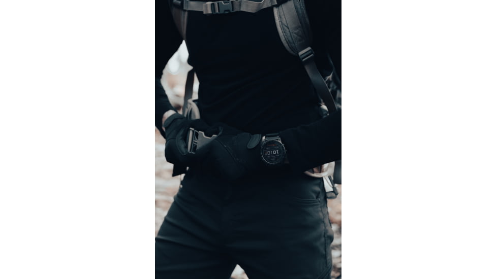 Garmin Tactix 7 Pro Edition Solar-Powered Tactical GPS Watches with Nylon Band, Black, 010-02704-10