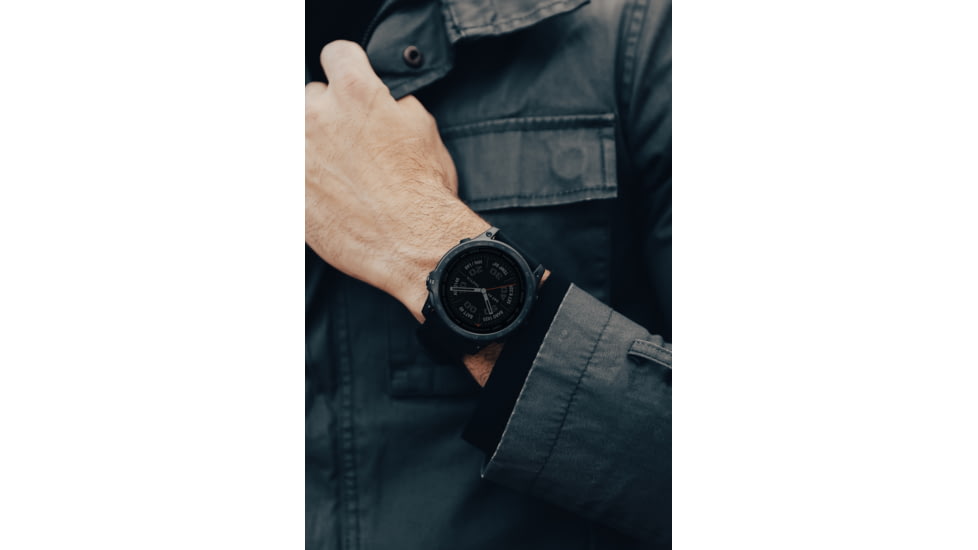 Garmin Tactix 7 Pro Edition Solar-Powered Tactical GPS Watches with Nylon Band, Black, 010-02704-10