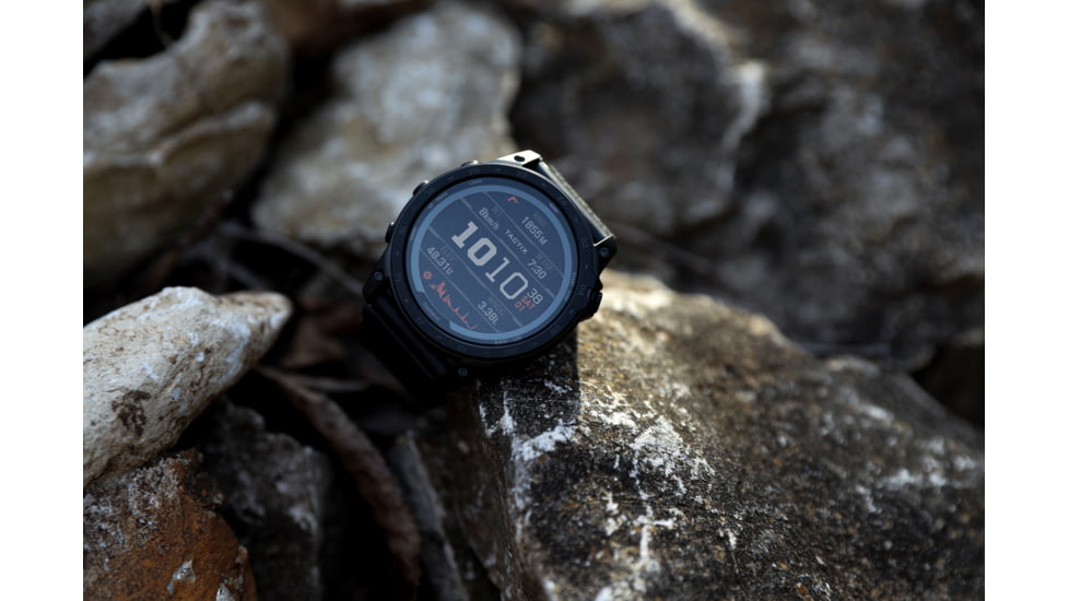 Garmin Tactix 7 Pro Edition Solar-Powered Tactical GPS Watches with Nylon Band, Black, 010-02704-10