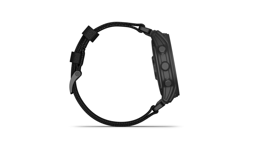 Garmin Tactix 7 Pro Ballistics Edition Solar-Powered Tactical GPS Watches with Applied Ballistics and Nylon Band, Black, 010-02704-20