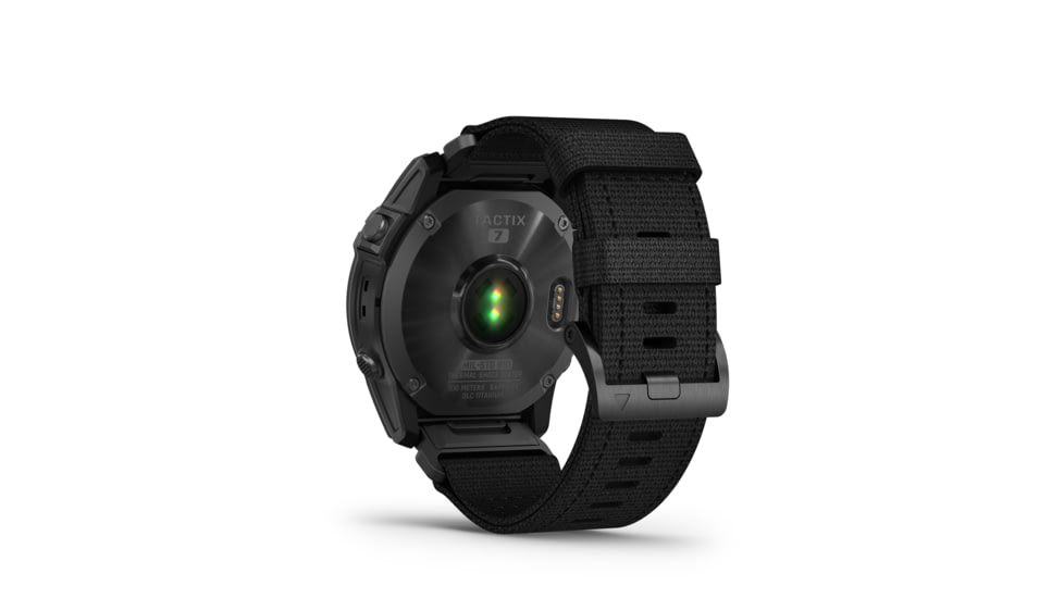 Garmin Tactix 7 Pro Edition Solar-Powered Tactical GPS Watches with Nylon Band, Black, 010-02704-10