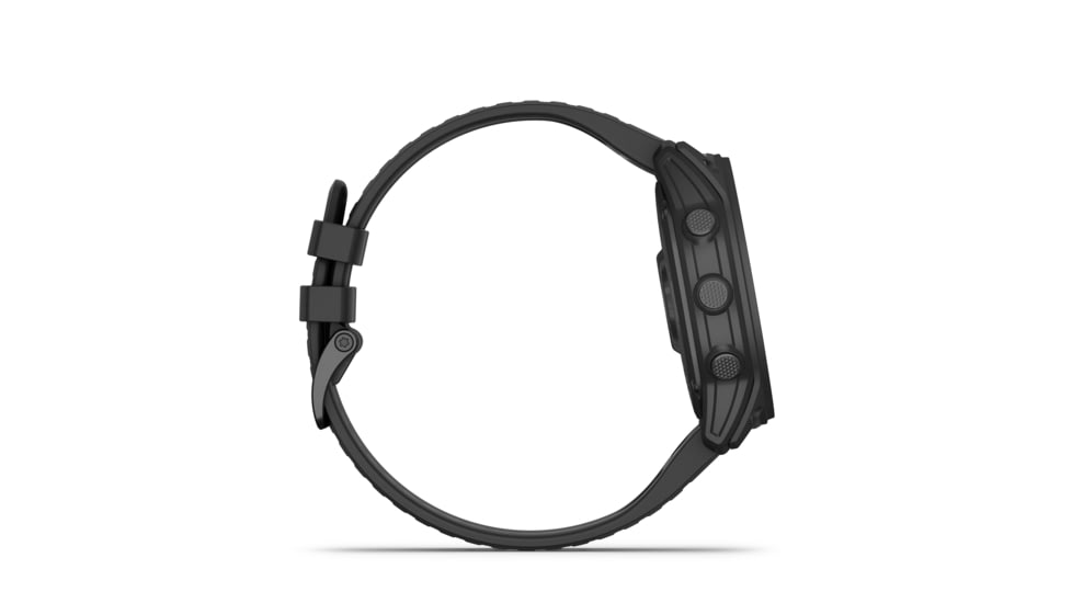 Garmin Tactix 7 Standart Edition Premium Tactical GPS Watches with Silicone Band, Black, 010-02704-00