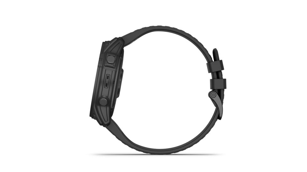 Garmin Tactix 7 Standart Edition Premium Tactical GPS Watches with Silicone Band, Black, 010-02704-00