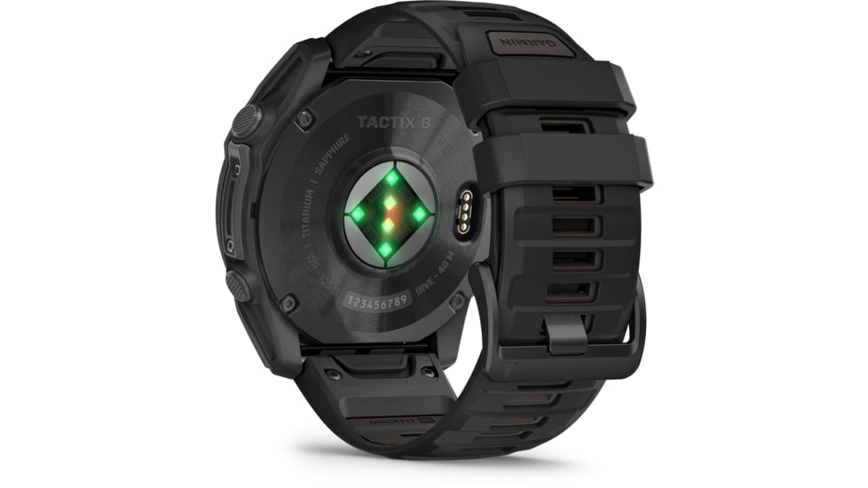 Garmin Tactix 8 Premium Tactical GPS Watch - AMOLED, 51mm, Black, 010-03406-00