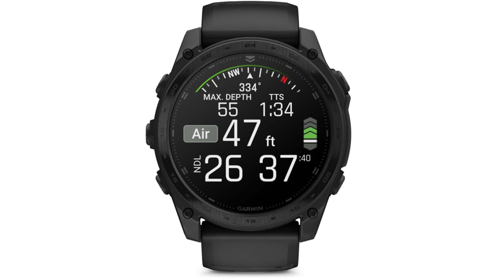 Garmin Tactix 8 Premium Tactical GPS Watch - AMOLED, 51mm, Black, 010-03406-00