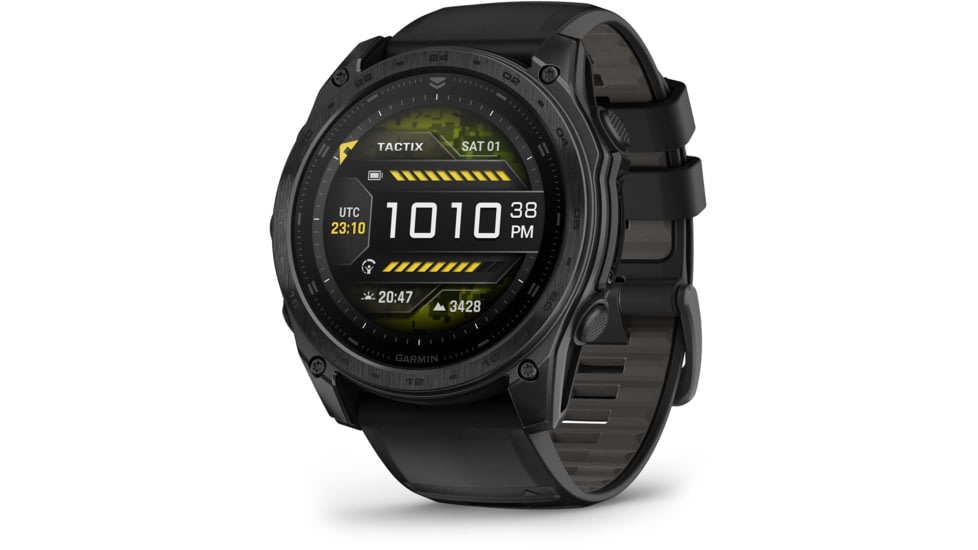 Garmin Tactix 8 Premium Tactical GPS Watch - AMOLED, 51mm, Black, 010-03406-00