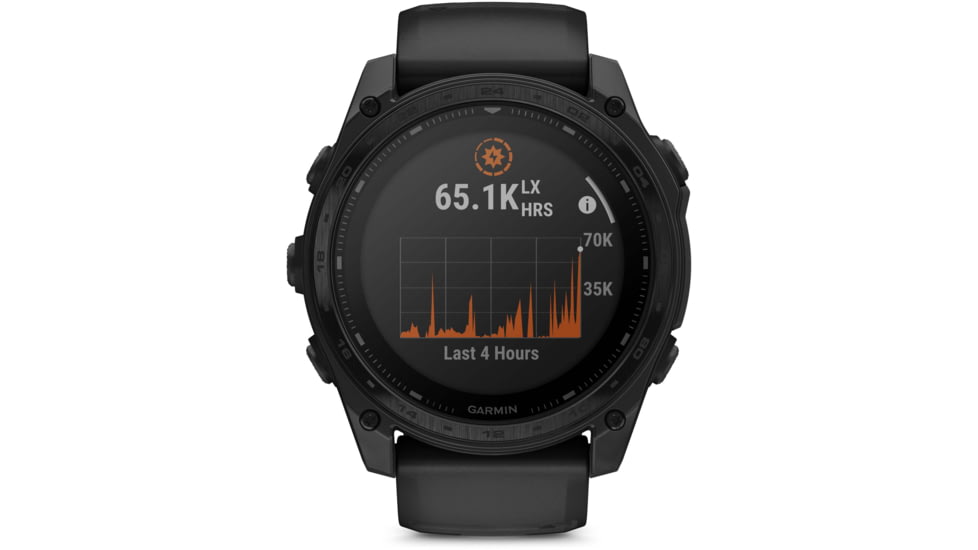 Garmin Tactix 8 Premium Tactical GPS Watch - Solar Elite, 51mm, Black, 010-03407-10