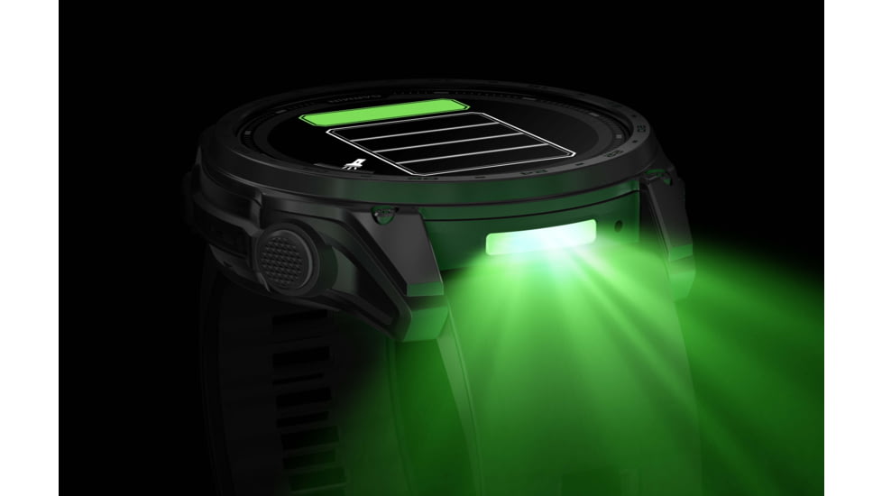 Garmin Tactix 8 Premium Tactical GPS Watch - Solar Elite, 51mm, Black, 010-03407-10