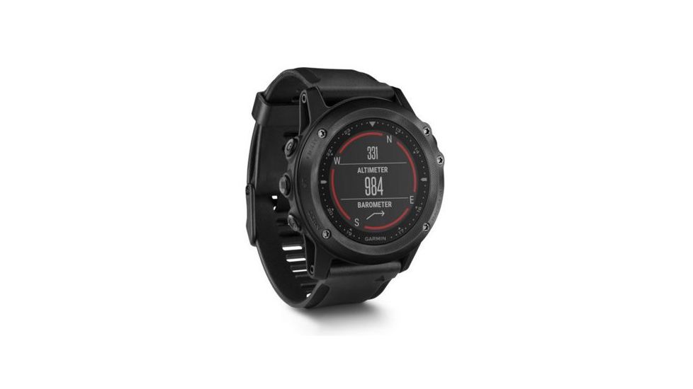 Garmin Tactix Bravo Tactical GPS Watch w/Black Silicone Band 010-01338-0C