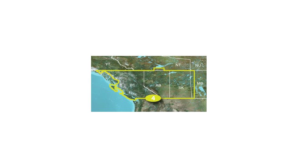 Garmin TOPO Canada - West 010-C1012-00